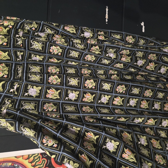 Floral Black Maxi Dress - Picture 6 of 6